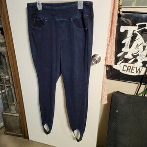 EUC BELLE BY KIM GRAVEL STIRRUP JEANS SZ 14